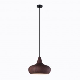 CLA-Ligna:Cherry Cinnamon / Cherry Golden Oak / Black Walnut Pendant Lights-Wine Glass 